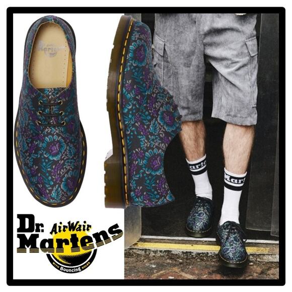 NEW DR. MARTENS 1461 JACQUARD OXFORD SHOE MSRP $150 SIZE - WOMANS 9 / MENS 8 - Picture 8 of 8